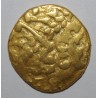 AMBIANI - REGION OF AMIENS - GOLD STATER - DISLOQUED HORSE - VF