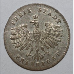 ALLEMAGNE - FRANCFORT - KM 317 - 1 KREUZER 1839