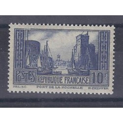 Y&T 261 - 10 FRANCS BLUE - BRIDGE OF LA ROCHELLE