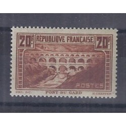 Y&T 262a - 20 FRANCS - BRIDGE OF GARD - TYPE II B