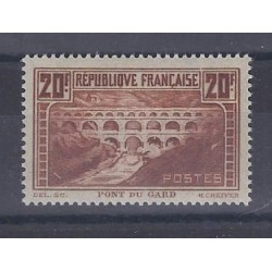 Y&T 262a - 20 FRANCS - BRÜCKE VON GARD - TYP II B