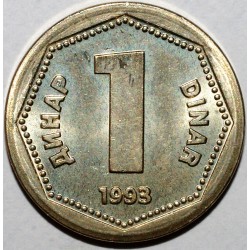YUGOSLAVIA - KM 154 - 1 DINAR 1993