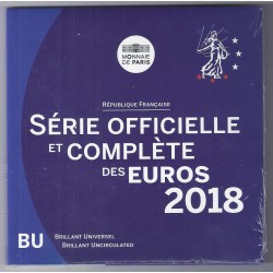 FRANCE - MINT SET BU 2018 BLISTER - 3.88 €