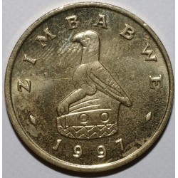 ZIMBABWE - KM 12 - 2 DOLLARS 1997 - PANGOLIN