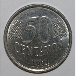 BRASILIEN - KM 635 - 50 CENTAVOS 1994