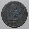 BELGIUM - KM 4 - 2 CENTIMES 1865