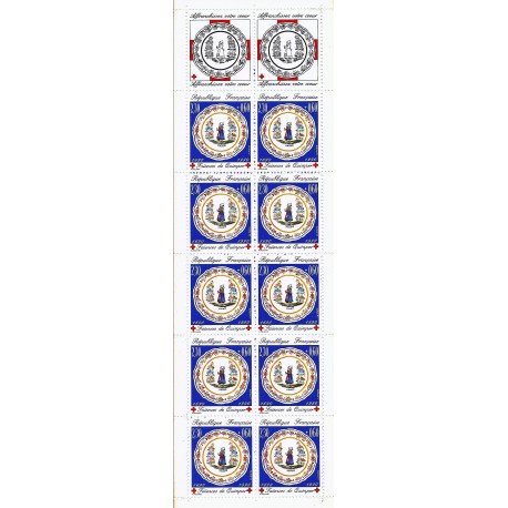 Y&T 2646a - CARNET "CROIX ROUGE" N° 2039 DE 10 TIMBRES-POSTES DE 2.23 F + 0.60 F - 1990 - NEUF