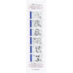 Y&T BC 2687 - STAMP BOOKLET "PERSONNAGES CELEBRES" - 6 STAMPS - 1991 - UNC