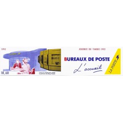 Y&T BC2744A - CARNET "JOURNEE DU TIMBRE" DE  6 TIMBRES-POSTES DE 2.50 F + 0.60 F - 1992 - NEUF