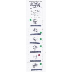 Y&T BC 2805 - CARNET "ECRIVAINS FRANCAIS" DE 6 TIMBRES-POSTES - 1993 - NEUF