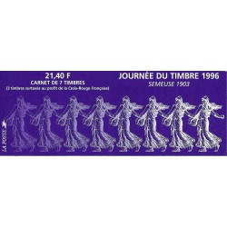 Y&T BC2992 - CARNET "JOURNEE DU TIMBRE" DE  7 TIMBRES-POSTES (21.40 FRANCS) - 1996 - NEUF