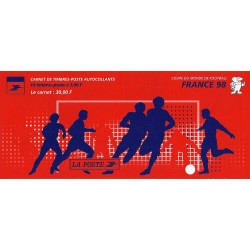 Y&T BC3140 - CARNET  DE 10 TIMBRES - COUPE DU MONDE DE FOOTBALL "FRANCE 98"- 30 FRANCS - 1998 - NEUF