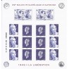 BLOC FEUILLET 14 TIMBRES (20 euros) - 69EME SALON PHILATELIQUE D'AUTOMNE - 2015 - NEUF