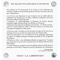 STAMP BOOKLET "69e SALON PHILATELIQUE D'AUTOMNE" - 14 STAMPS (20 EURO) - 2015 - UNC