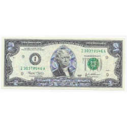 USA - FANCY BANKNOTE - 2 DOLLARS - UNC