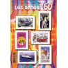 BLOC FEUILLET "LES ANNEES 60" - 6 TIMBRES-POSTES DE 0.76 € - 2015 - NEUF