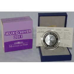 FRANCE - KM 1838 - 10 EURO 2011 - FIGURE SKATING - Sochi Olympic Games