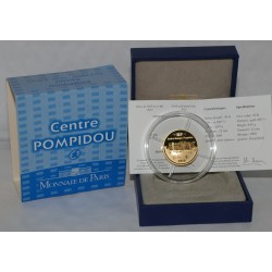 FRANCE - KM 1686 - 50 EURO 2010 - CENTRE GEORGES POMPIDOU - GOLD