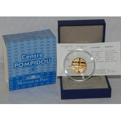 FRANKREICH - KM 1686 - 50 EURO 2010 - CENTRE GEORGES POMPIDOU - GOLD