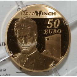 LARGO WINCH - 50 EURO 2012 - GOLD - PROOF