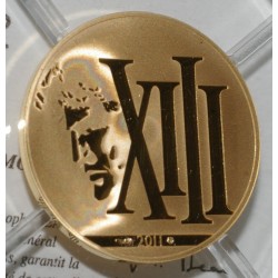 XIII - 50 EURO 2011 - GOLD