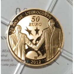 EUROPA - 50 EURO 2012 - OR