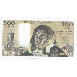 FAY 71/34 - 500 FRANCS...