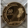 LES GRANDS NAVIRES FRANCAIS - L'HERMIONE - 50 EURO 2012 - OR - BELLE EPREUVE