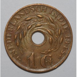 INDES NEERLANDAISES - KM 317 - 1 CENT 1945 S