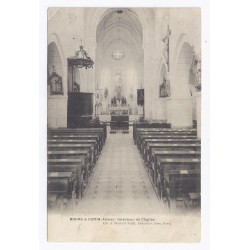 02160 - BOURG ET COMIN - INTÉRIEUR DE L'ÉGLISE