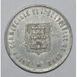 CAEN ( 14 ) - 10 CENT 1921 - Commercial and Industrial Union - GE 1.3