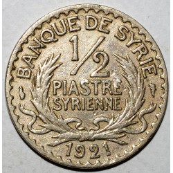 SYRIA - KM 68 - 1/2 PIASTRE 1921
