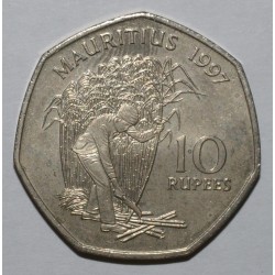 MAURITIUS - KM 61 - 10 RUPEES 1997