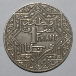 MAROC - Y 36 - 1 FRANC 1924 - Non Daté - 1342 H - POISSY