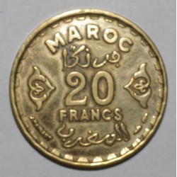 MAROC - Y 50 - 20 FRANCS 1952 - AH 1371
