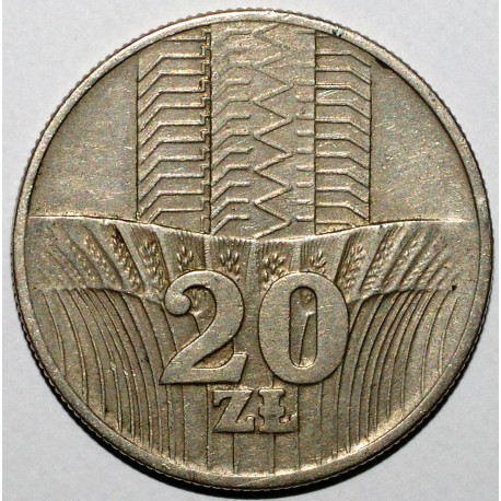 POLAND - Y 67 - 20 ZLOTYCH 1973 - EAGLE