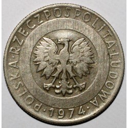POLAND - Y 67 - 20 ZLOTYCH 1974 - EAGLE