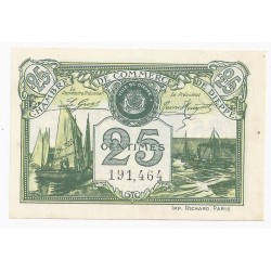 KOMITAT 76 - DIEPPE - HANDELSKAMMER - 25 CENTIMES 1920 - VZ/VZ-ST