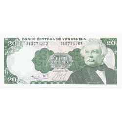 VENEZUELA - PICK 64 - 20 BOLIVARES - 25.09.1984 - NEUF