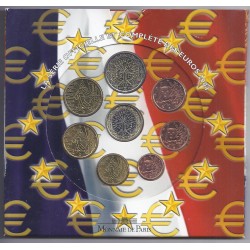 FRANCE - COFFRET EURO BRILLANT UNIVERSEL 2004 - 8 PIECES