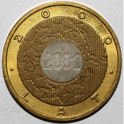 POLOGNE - Y 374 - 2 ZLOTYCH 2000 - MILLENIUM - SUPERBE A FLEUR DE COIN