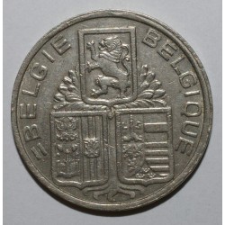 BELGIQUE - KM 116 - 5 FRANCS 1939 - TRANCHE A - TTB