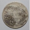 BELGIQUE - KM 60 - 50 CENTIMES 1909 - LÉGENDE FRANCAISE - TB+