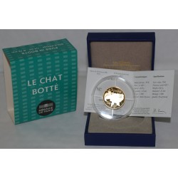 LE CHAT BOTTE - 50 EURO 2012 - OR - BELLE EPREUVE