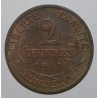 GADOURY 107 - 2 CENTIMES 1913 TYPE DUPUIS - TB - KM 841