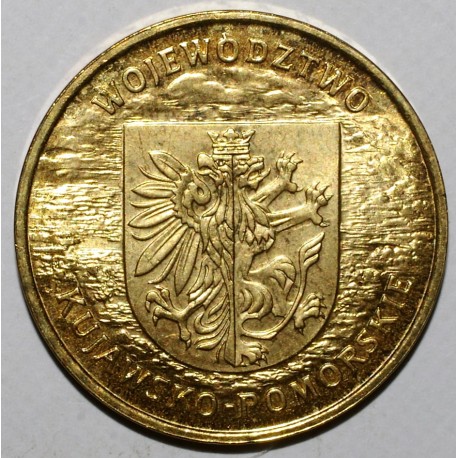 POLOGNE - Y 485 - 2 ZLOTYCH 2004 - VOÏVODIE DE KUJAWSKO-POMORSKIE