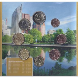 NIEDERLANDE - MINTSET 2018 - Den Haag - Slipcase - 8 coins (3.88 €