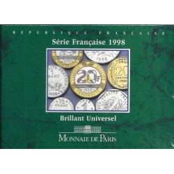 FRANCE - COFFRET BRILLANT UNIVERSEL 1998 - 10 PIECES