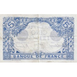 FAY 02/36 - 5 FRANCS BLEU - 15/02/1916 - POISSONS - SUPERBE