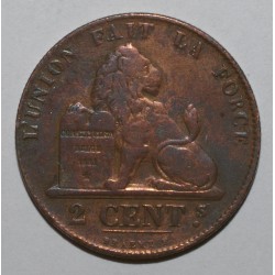 BELGIUM - KM 4 - 2 CENTIMES 1863